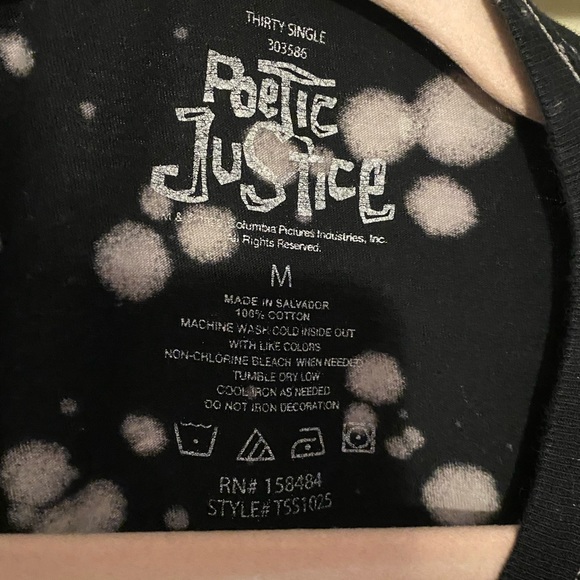 Poetic justice Tupac Shirt from Fashion Nova - Picture 2 of 2